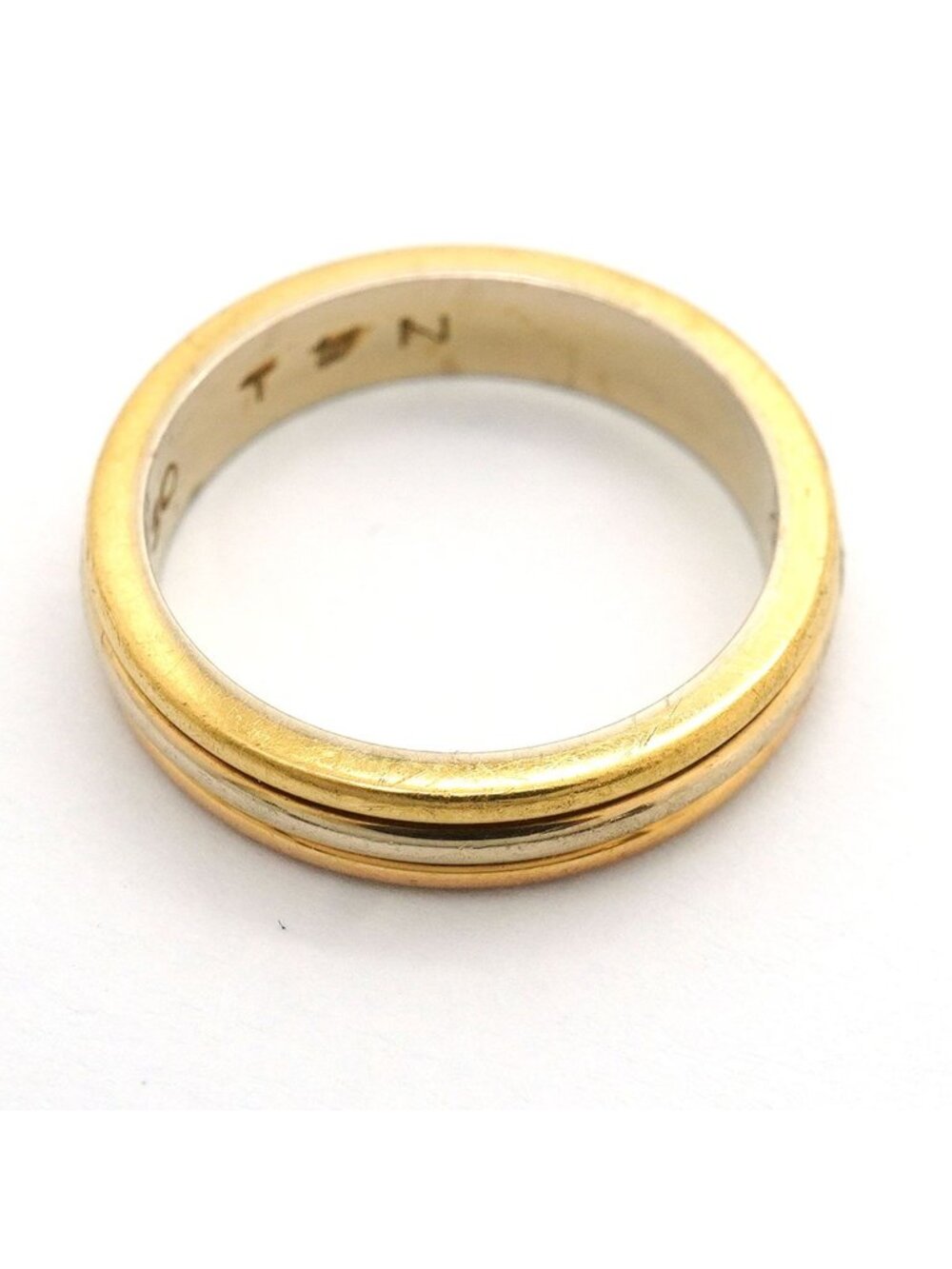Cartier Ring Vendome 18k Yellow Gold 18k White Pink - Picture 11 of 12